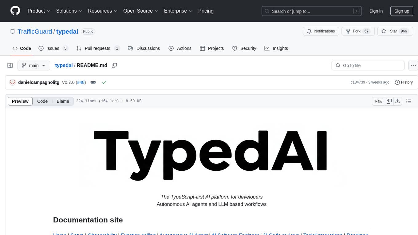 typedai Screenshot