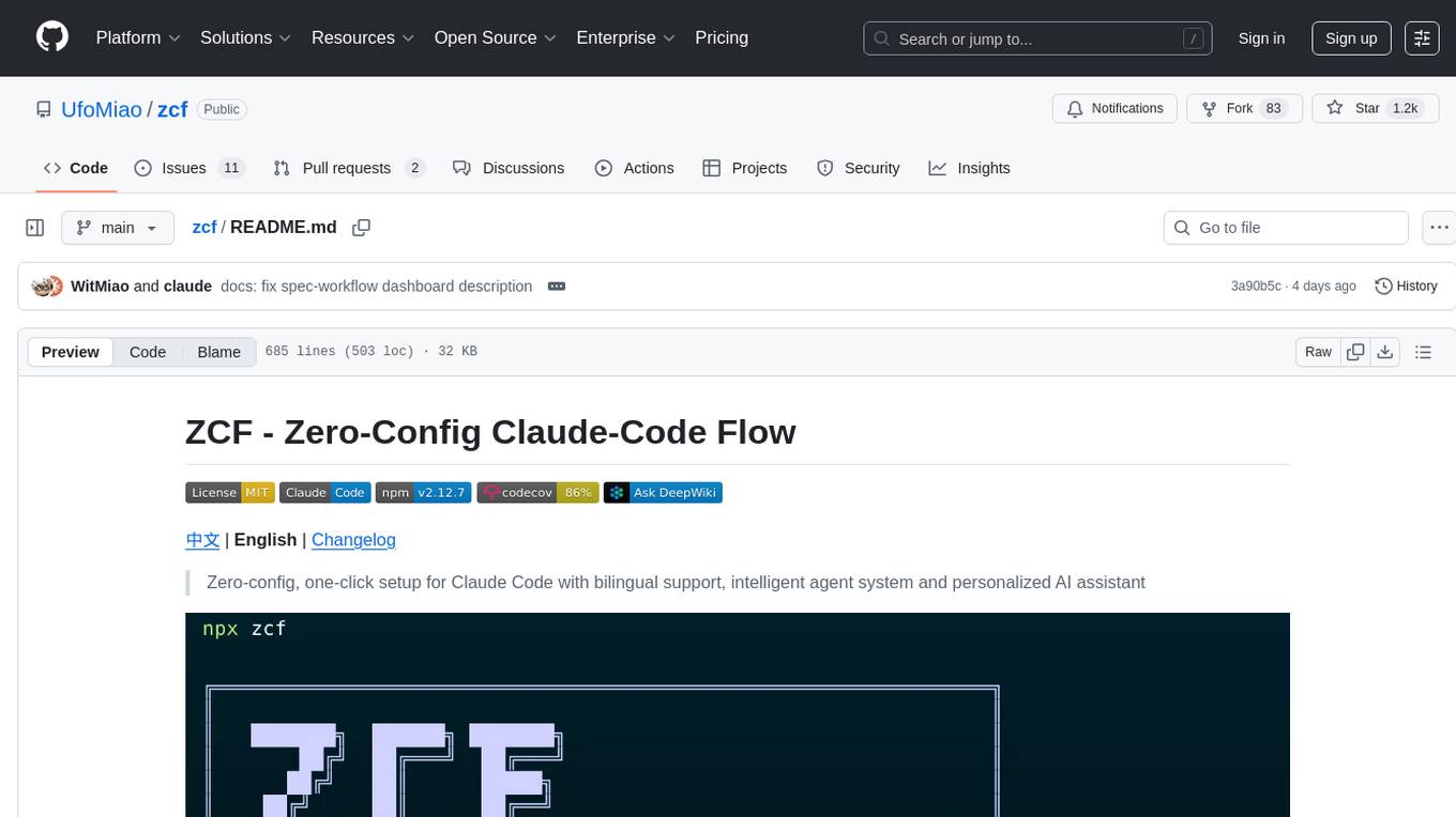 zcf Screenshot
