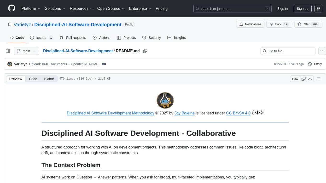 Disciplined-AI-Software-Development Screenshot