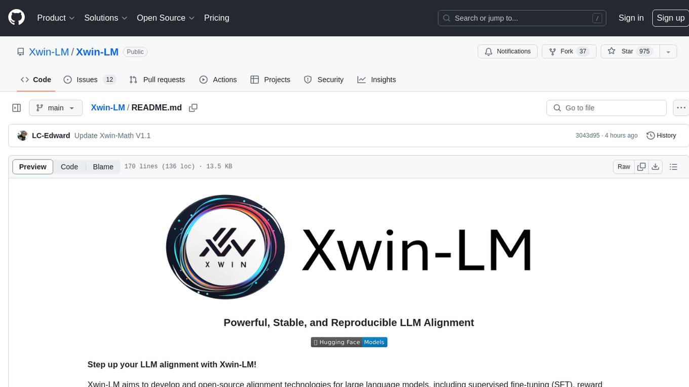 Xwin-LM Screenshot