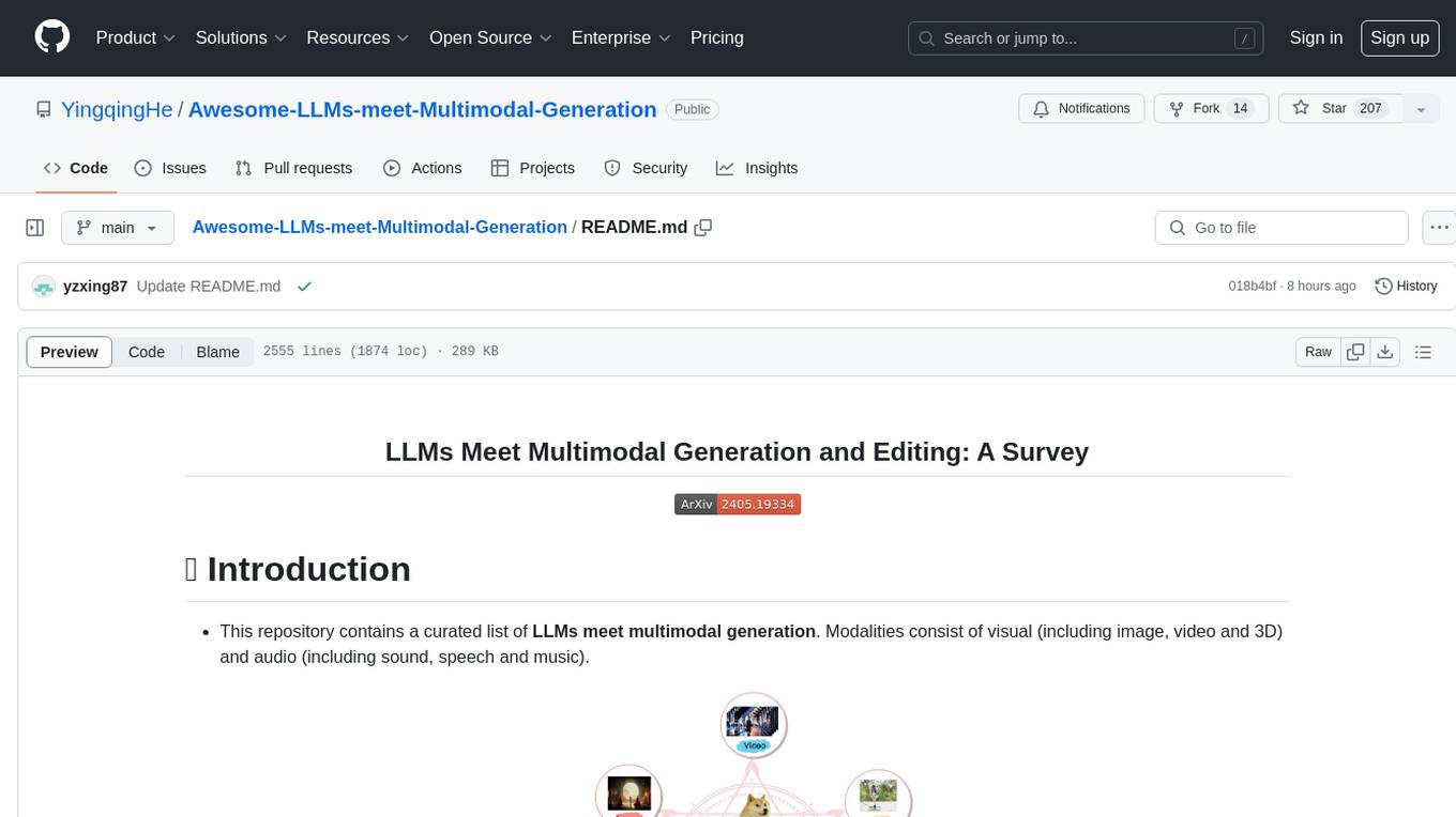 Awesome-LLMs-meet-Multimodal-Generation Screenshot