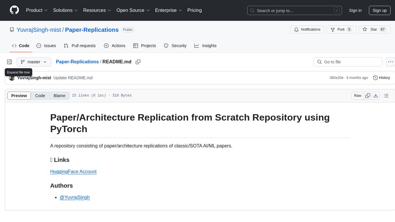 Paper-Replications Screenshot