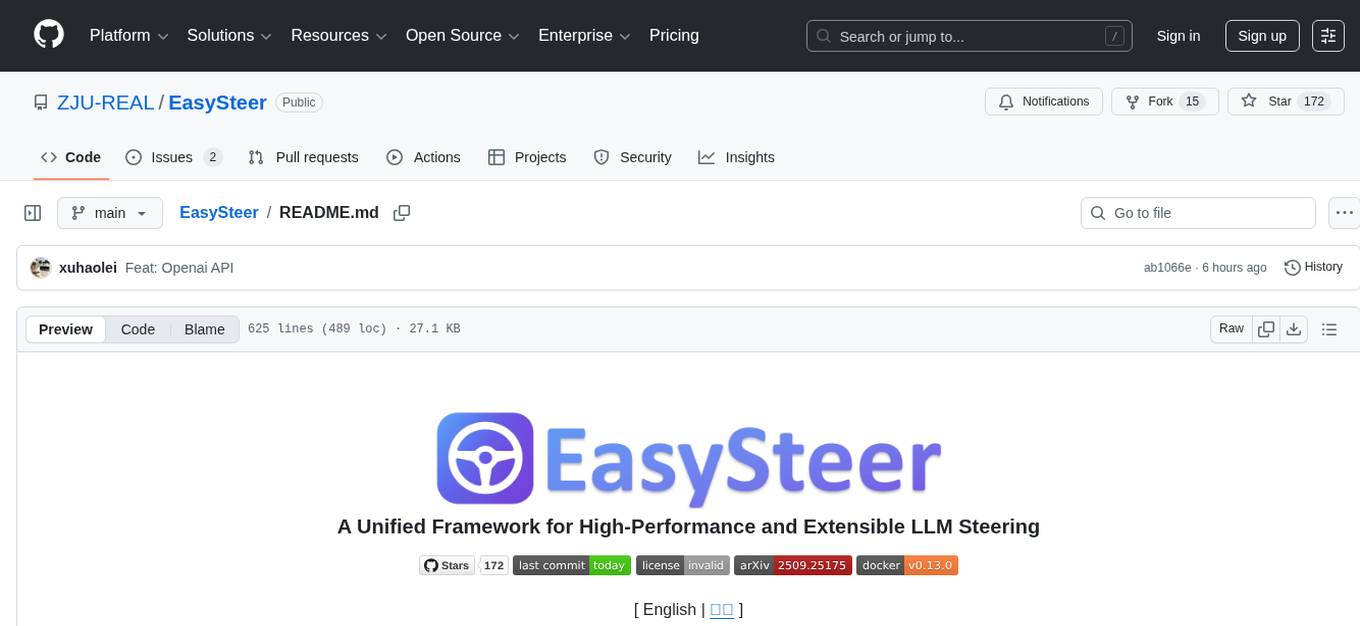 EasySteer Screenshot
