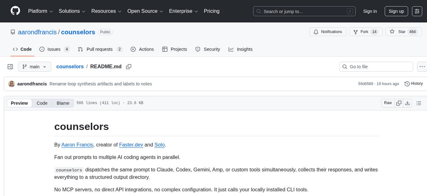 counselors Screenshot