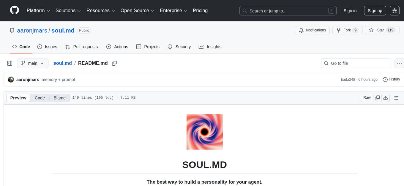 soul.md Screenshot