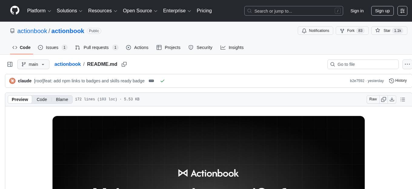 actionbook Screenshot