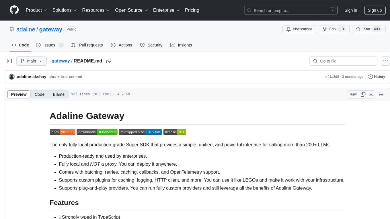 gateway Screenshot