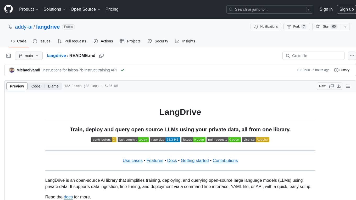 langdrive Screenshot