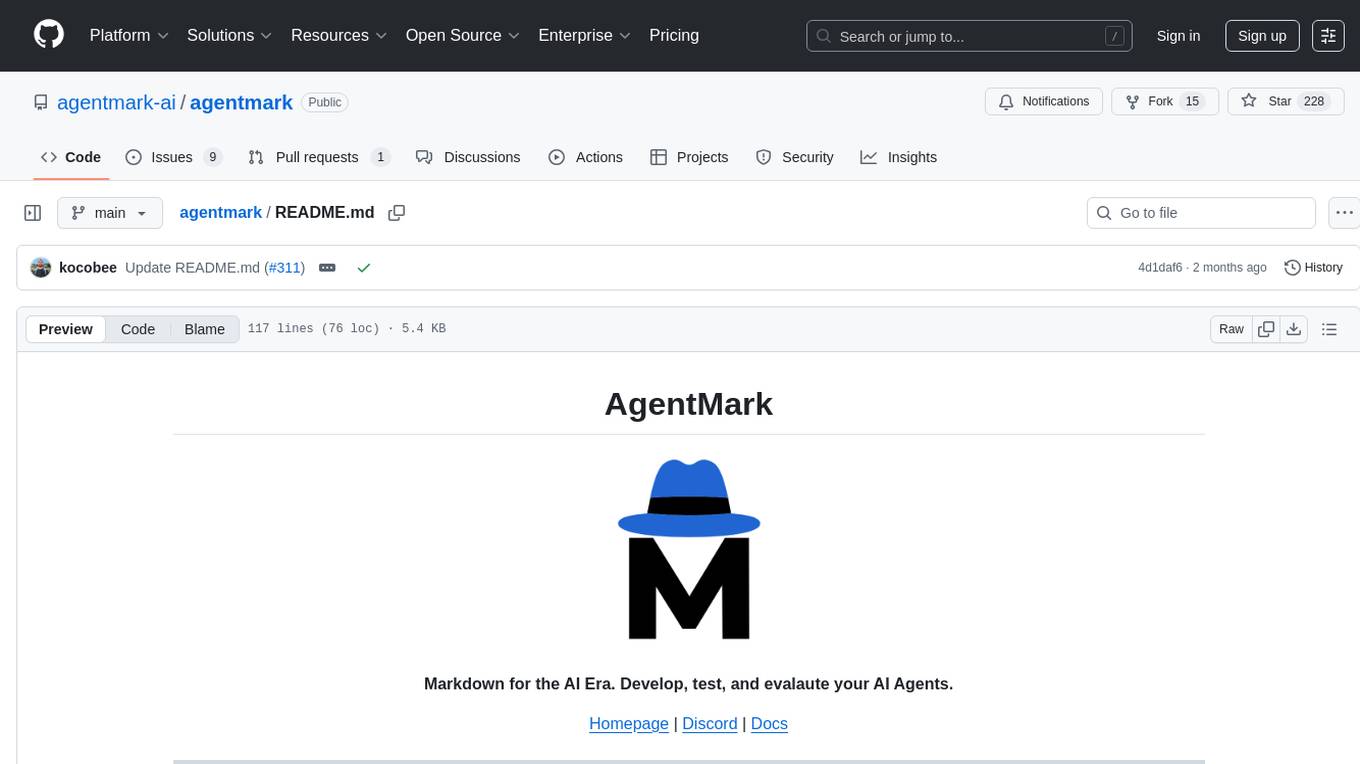 agentmark Screenshot