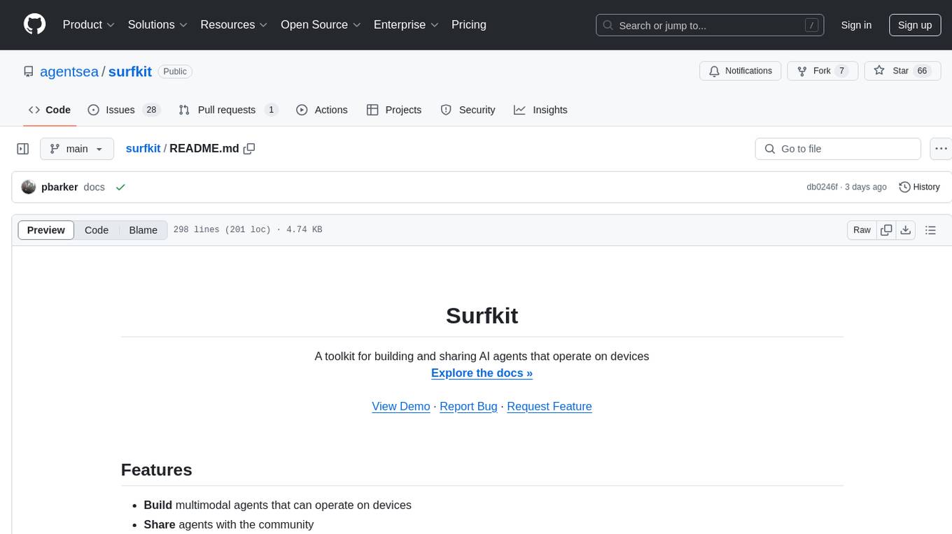 surfkit Screenshot