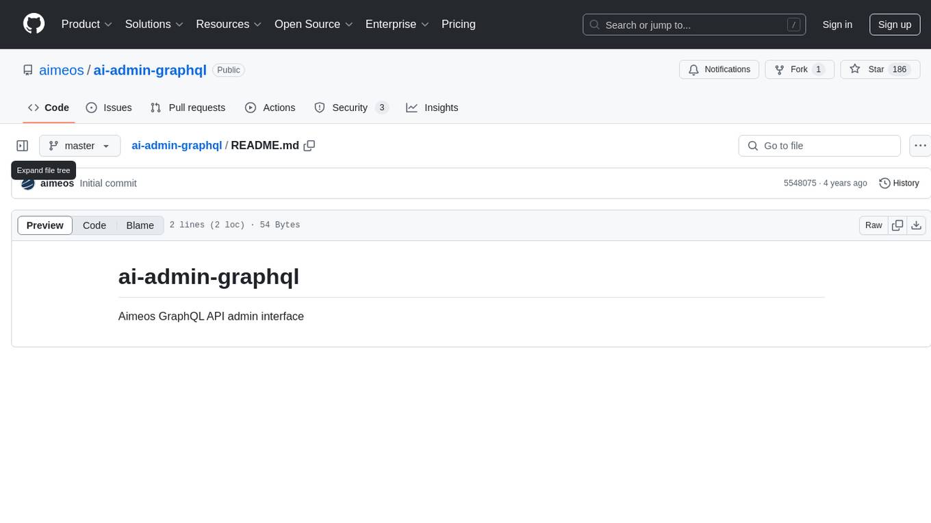 ai-admin-graphql Screenshot