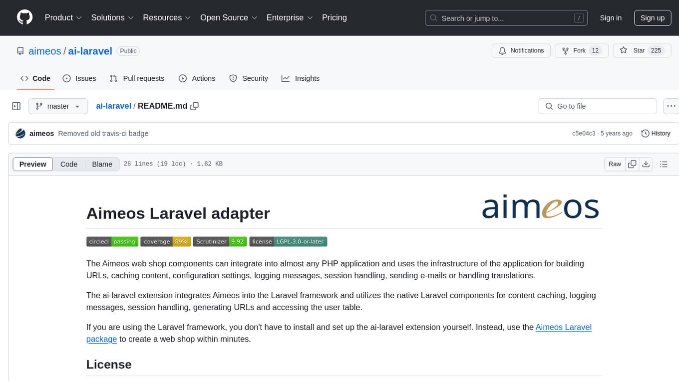 ai-laravel Screenshot