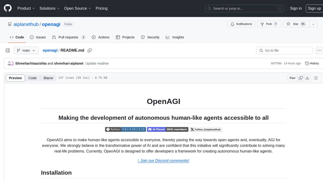 openagi Screenshot