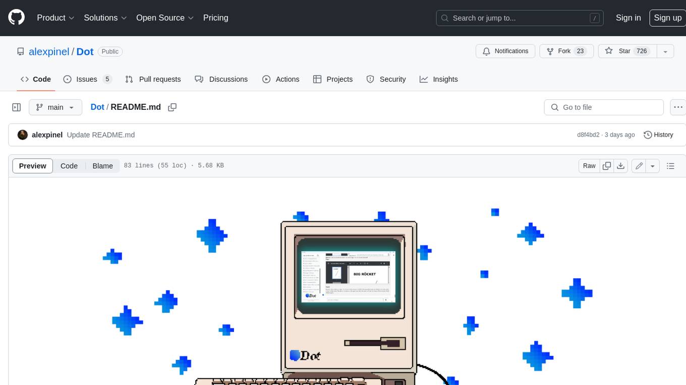 Dot Screenshot