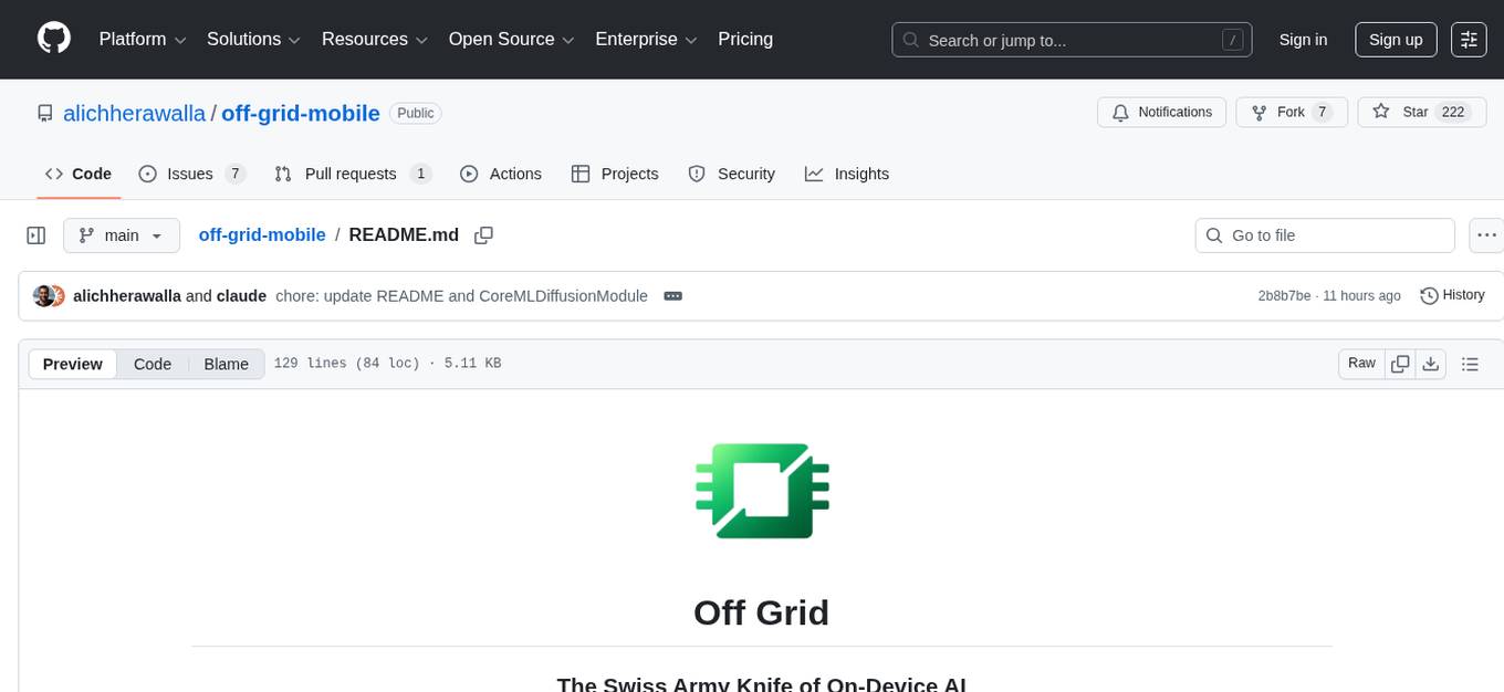 off-grid-mobile Screenshot