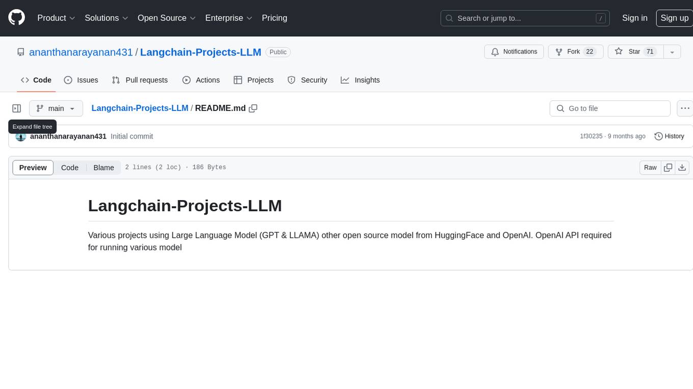 Langchain-Projects-LLM Screenshot