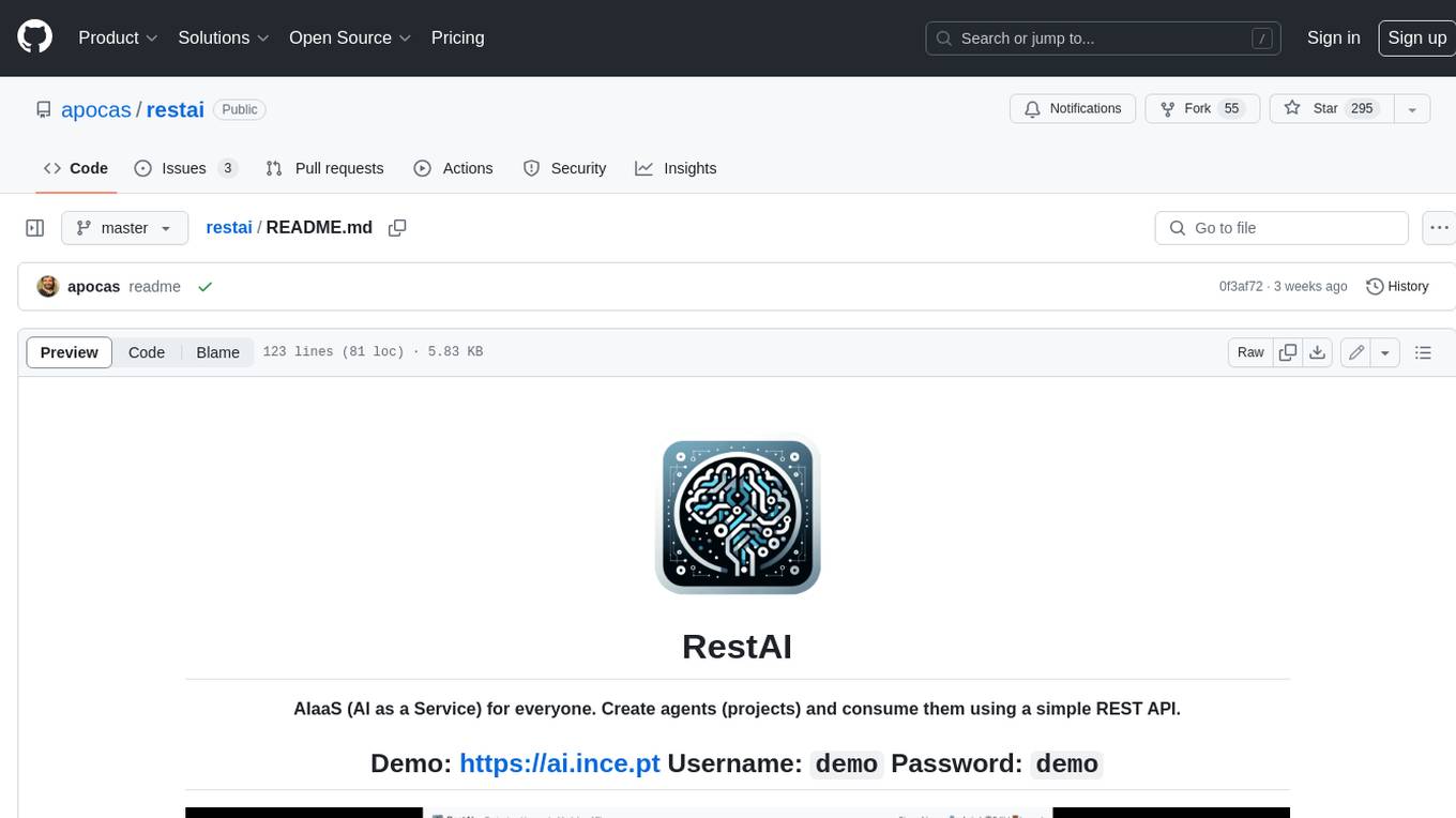 restai Screenshot