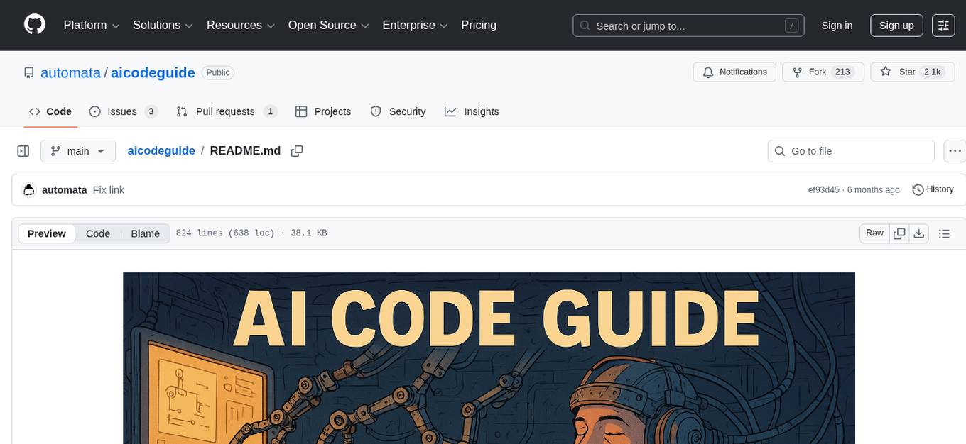 aicodeguide Screenshot
