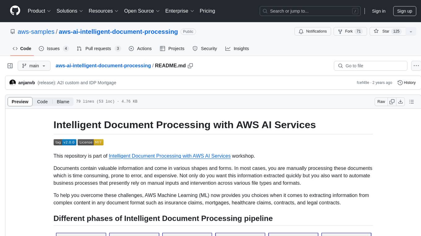 aws-ai-intelligent-document-processing Screenshot