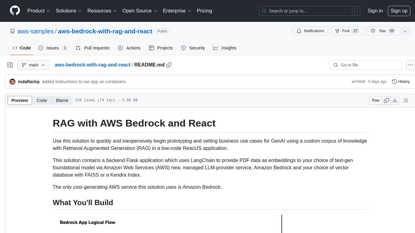 aws-bedrock-with-rag-and-react Screenshot