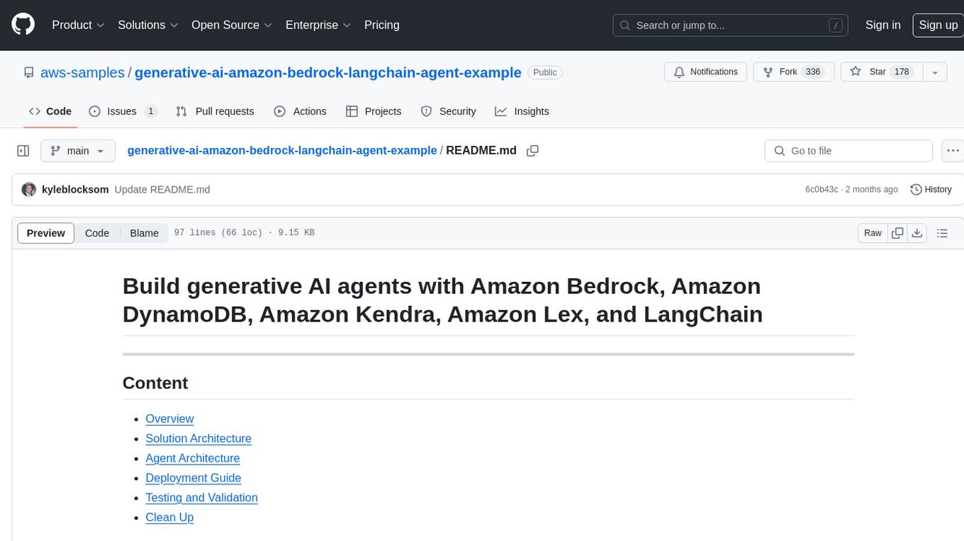 generative-ai-amazon-bedrock-langchain-agent-example Screenshot