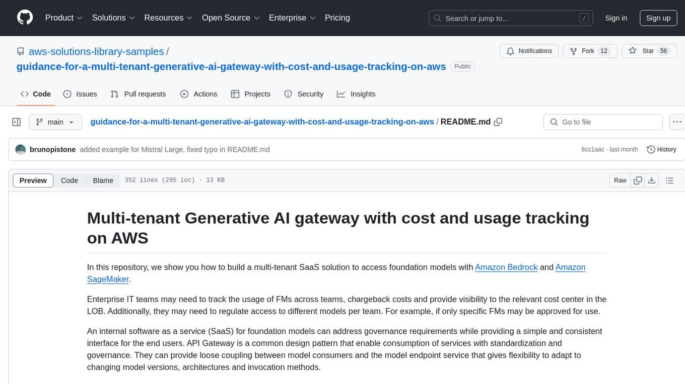 guidance-for-a-multi-tenant-generative-ai-gateway-with-cost-and-usage-tracking-on-aws Screenshot