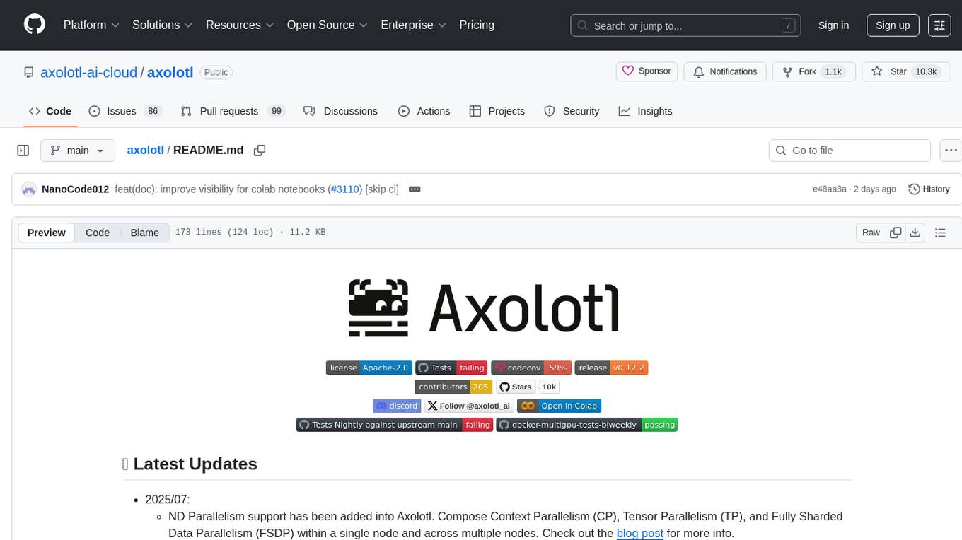 axolotl Screenshot