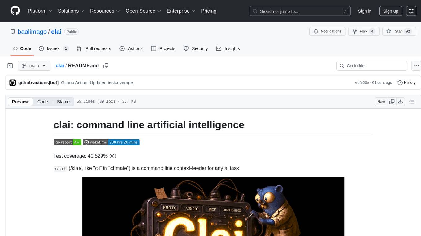 clai Screenshot