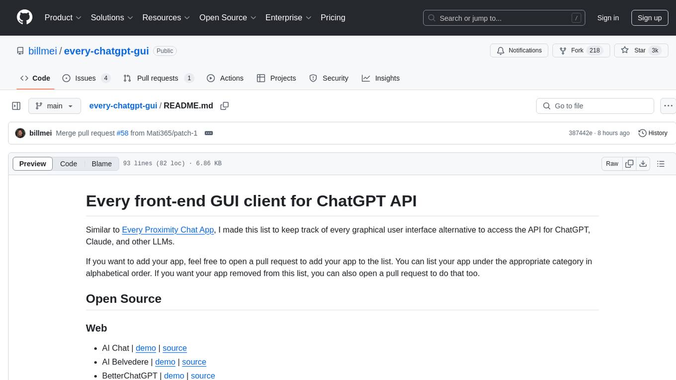 every-chatgpt-gui Screenshot