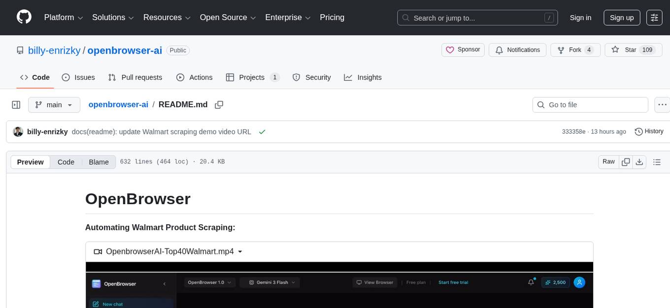 openbrowser-ai Screenshot