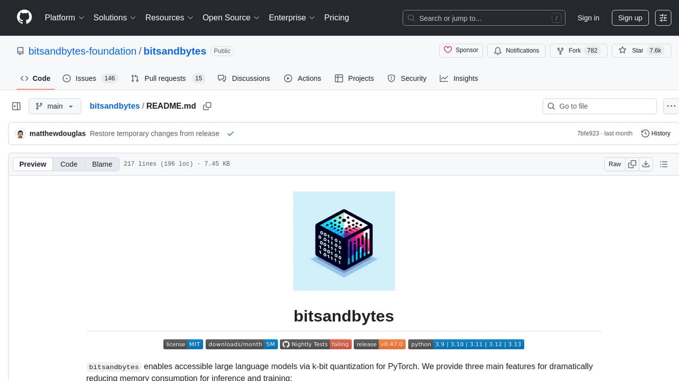 bitsandbytes Screenshot
