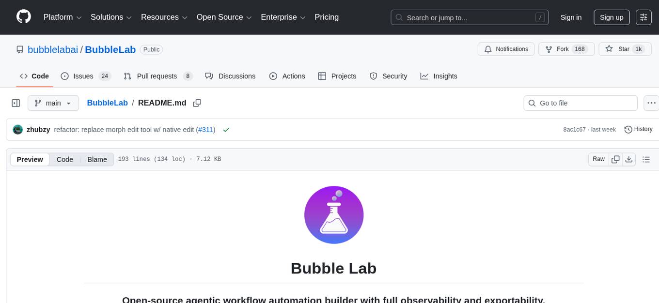 BubbleLab Screenshot