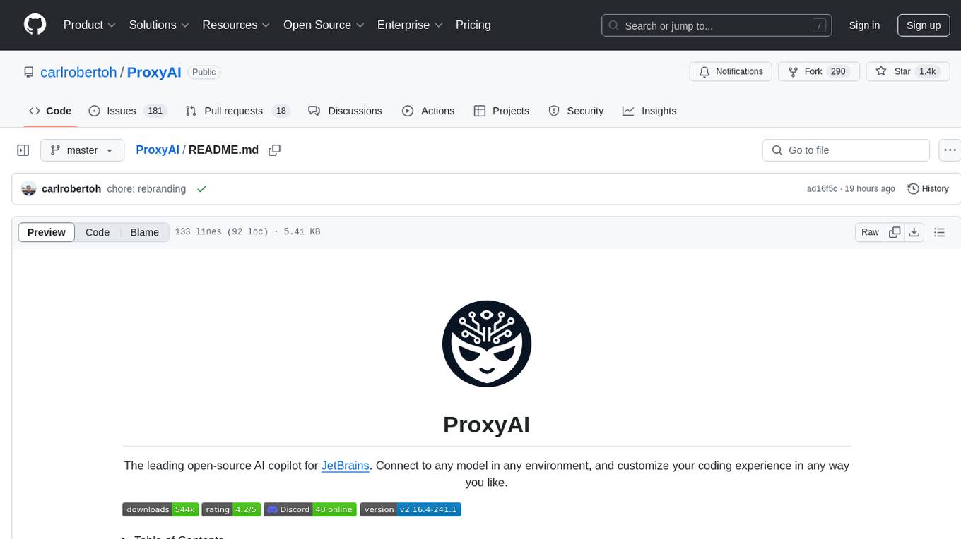 ProxyAI Screenshot