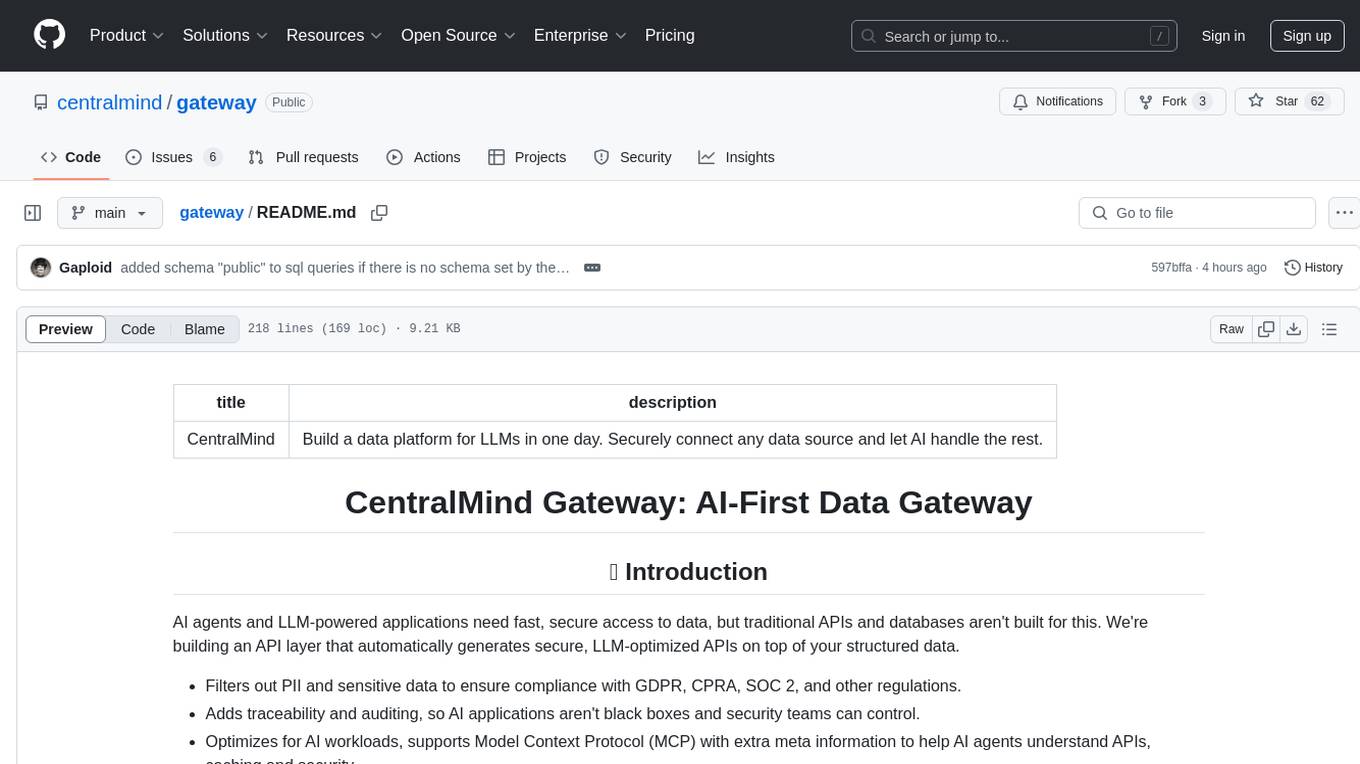 gateway Screenshot