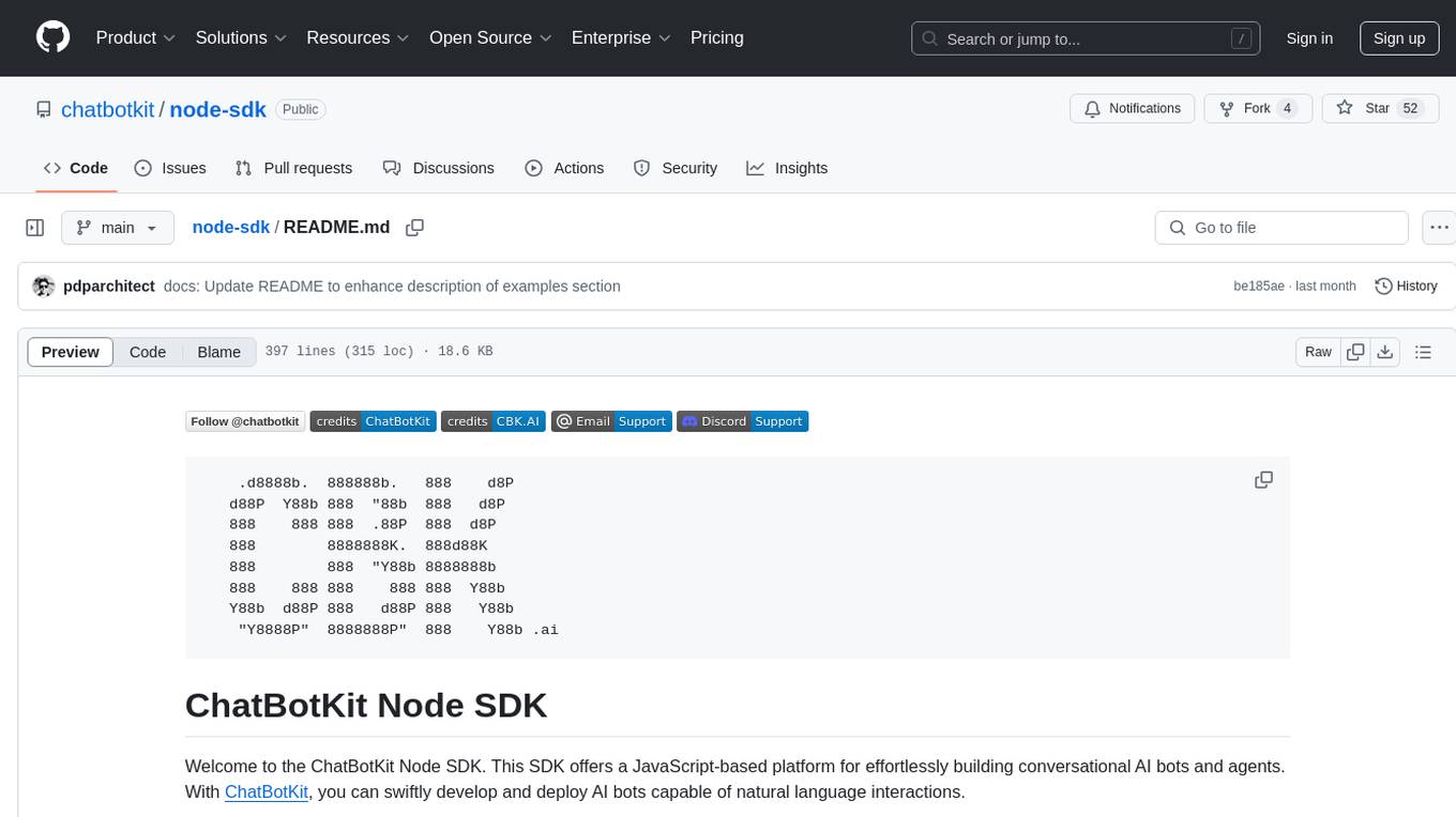 node-sdk Screenshot