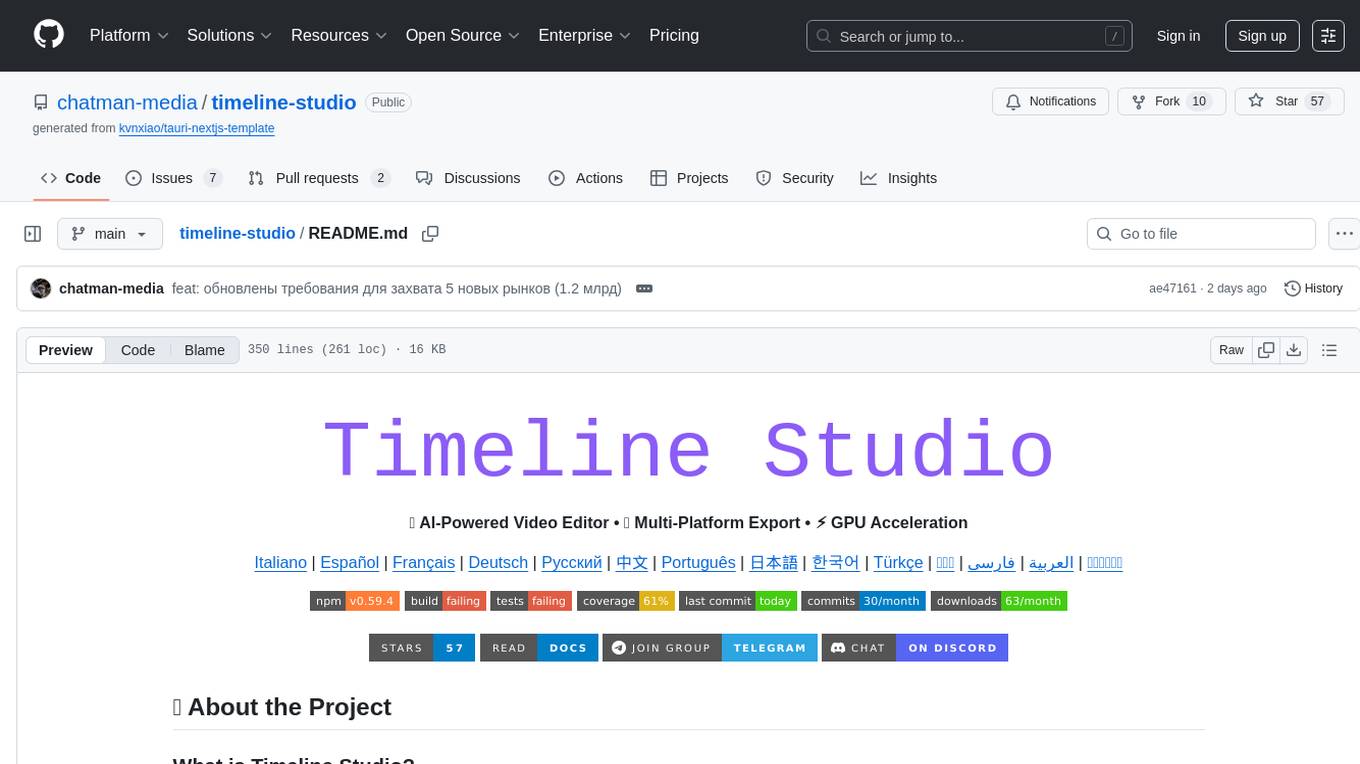timeline-studio Screenshot