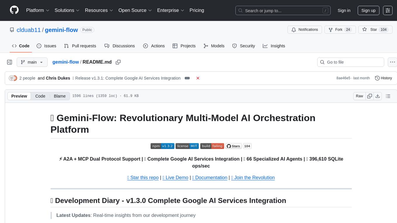 gemini-flow Screenshot