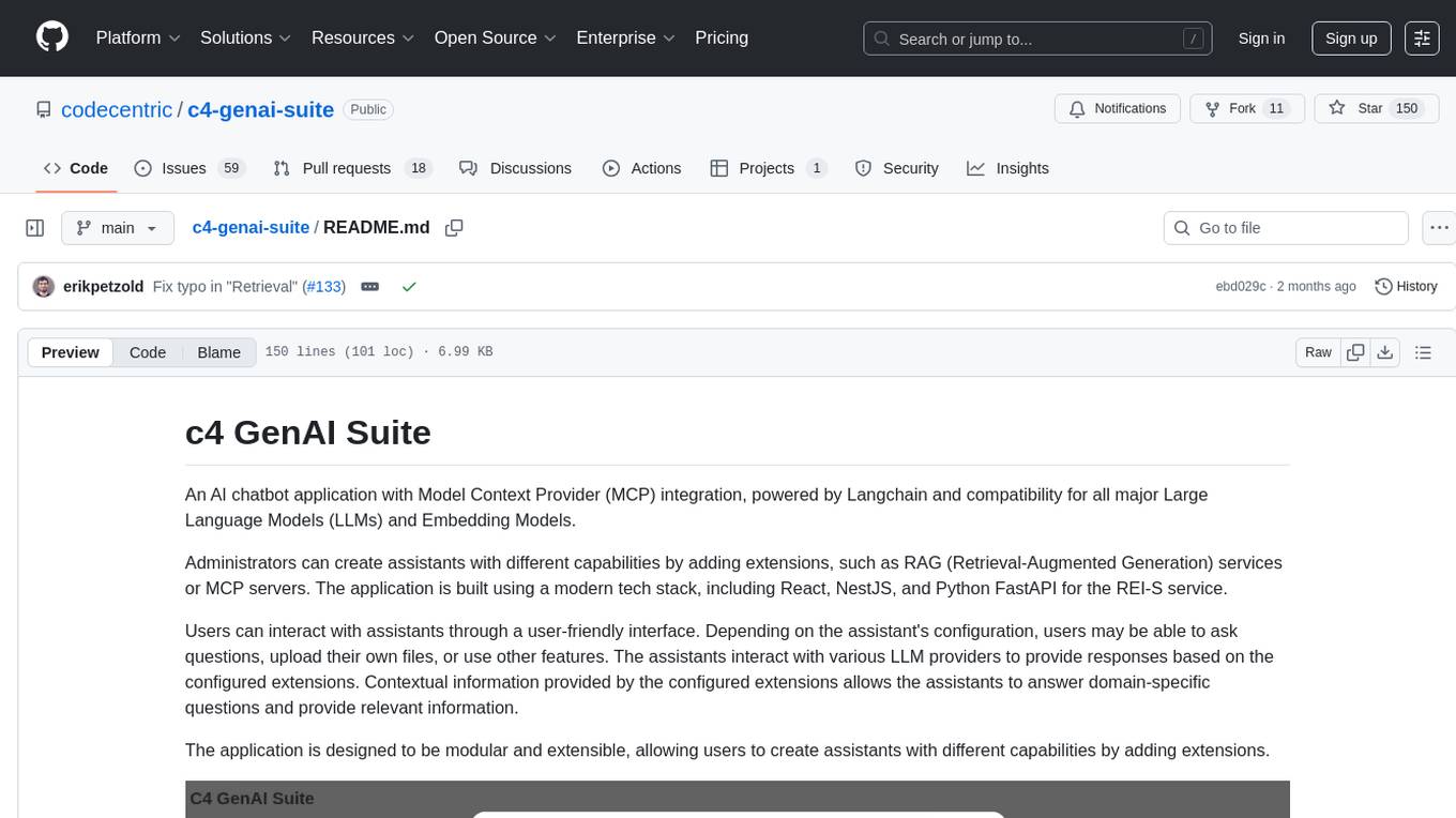 c4-genai-suite Screenshot