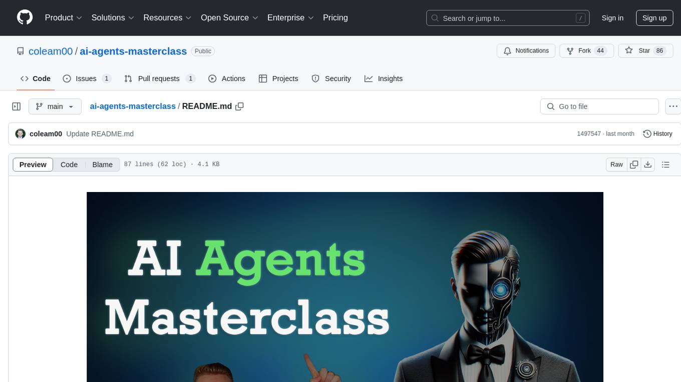 ai-agents-masterclass Screenshot