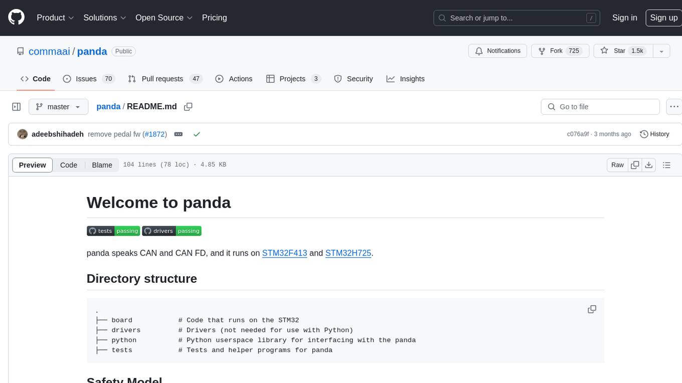 panda Screenshot