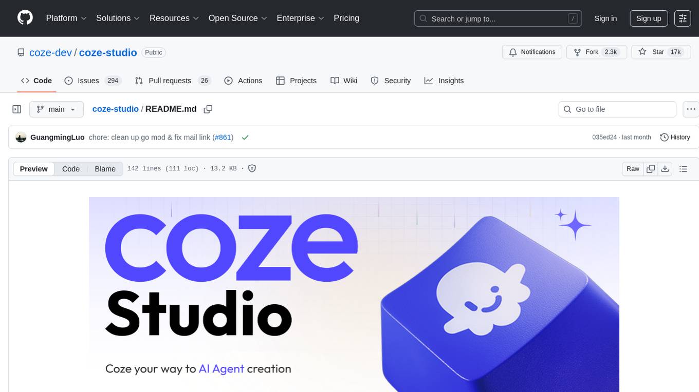 coze-studio Screenshot