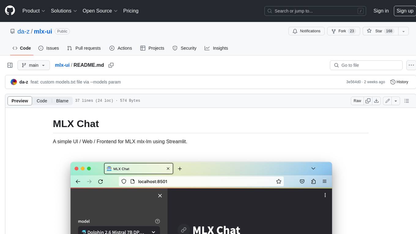 mlx-ui Screenshot