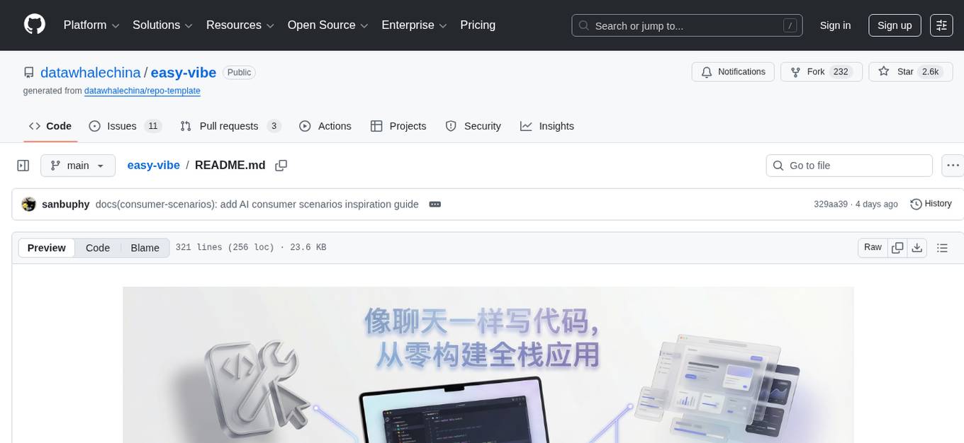 easy-vibe Screenshot