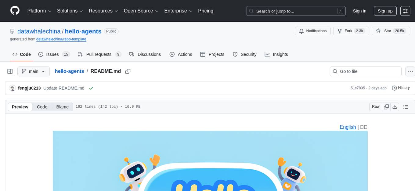 hello-agents Screenshot