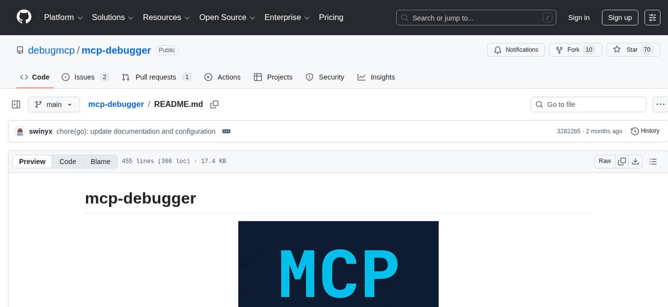 mcp-debugger Screenshot