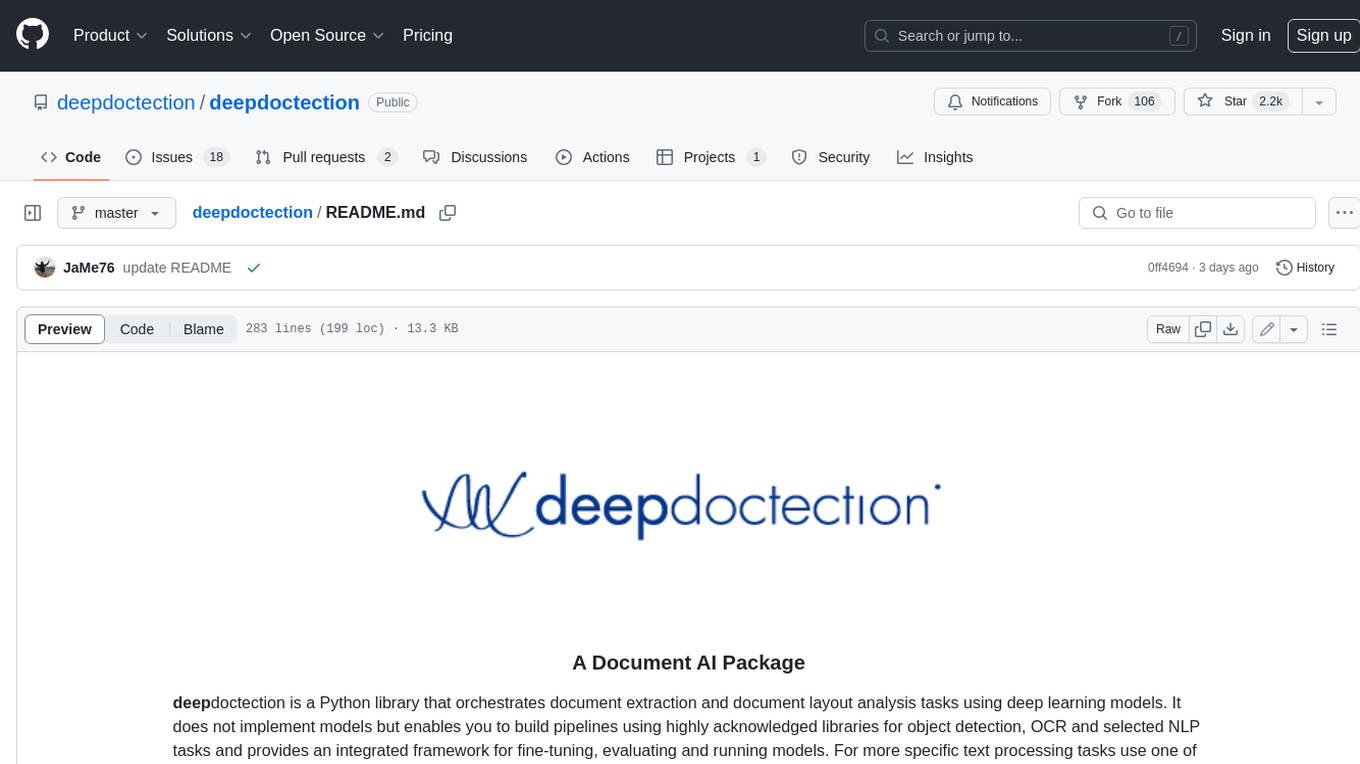 deepdoctection Screenshot