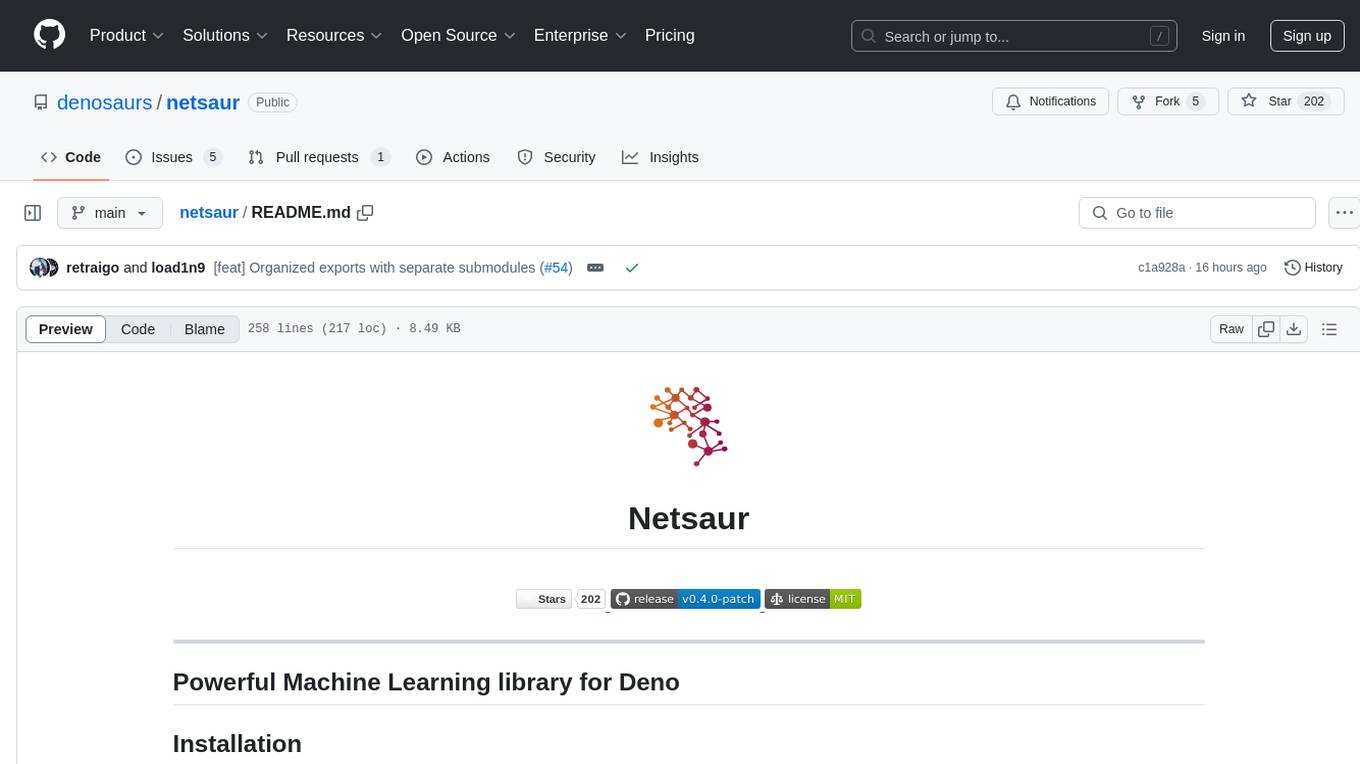 netsaur Screenshot