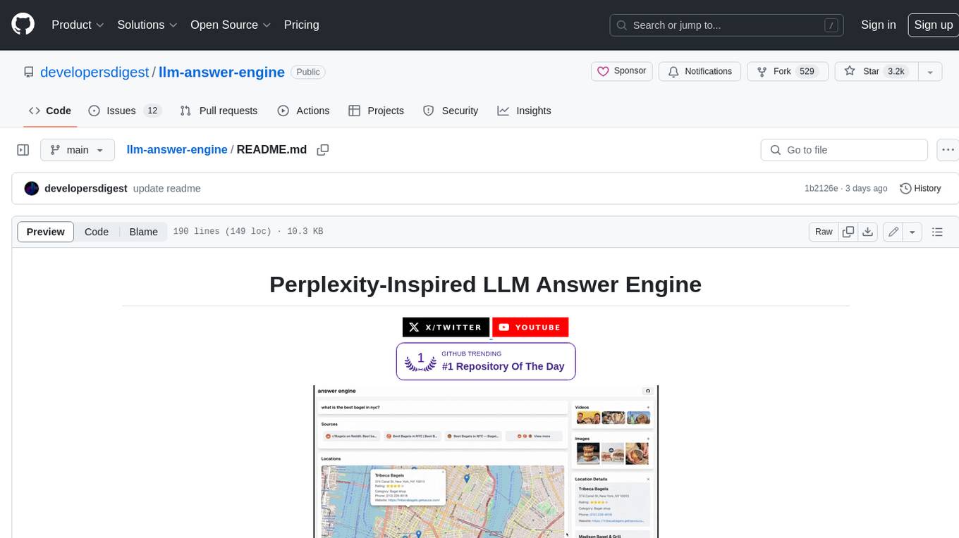 llm-answer-engine Screenshot