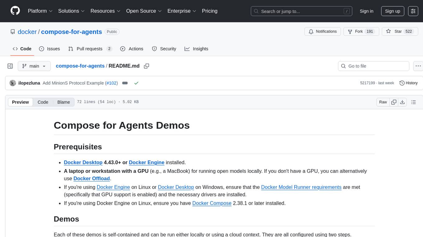 compose-for-agents Screenshot