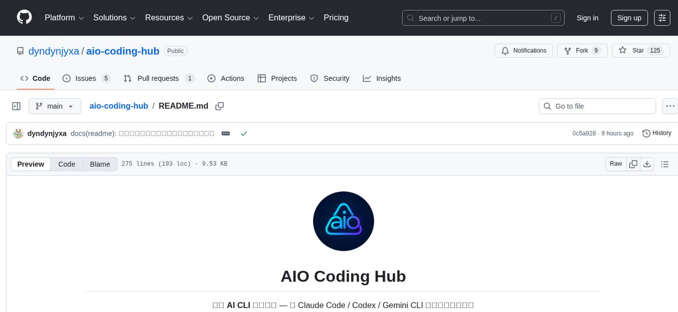 aio-coding-hub Screenshot